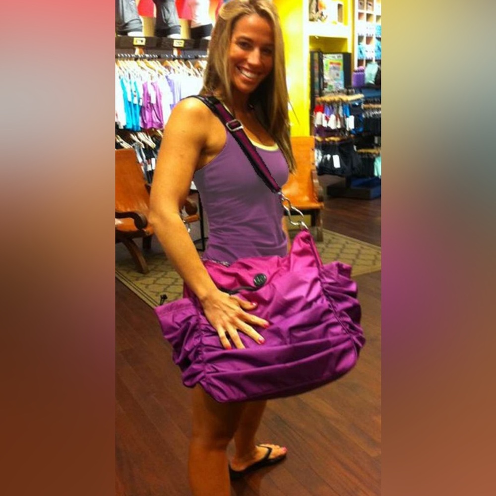 Vintage ombré lululemon bag